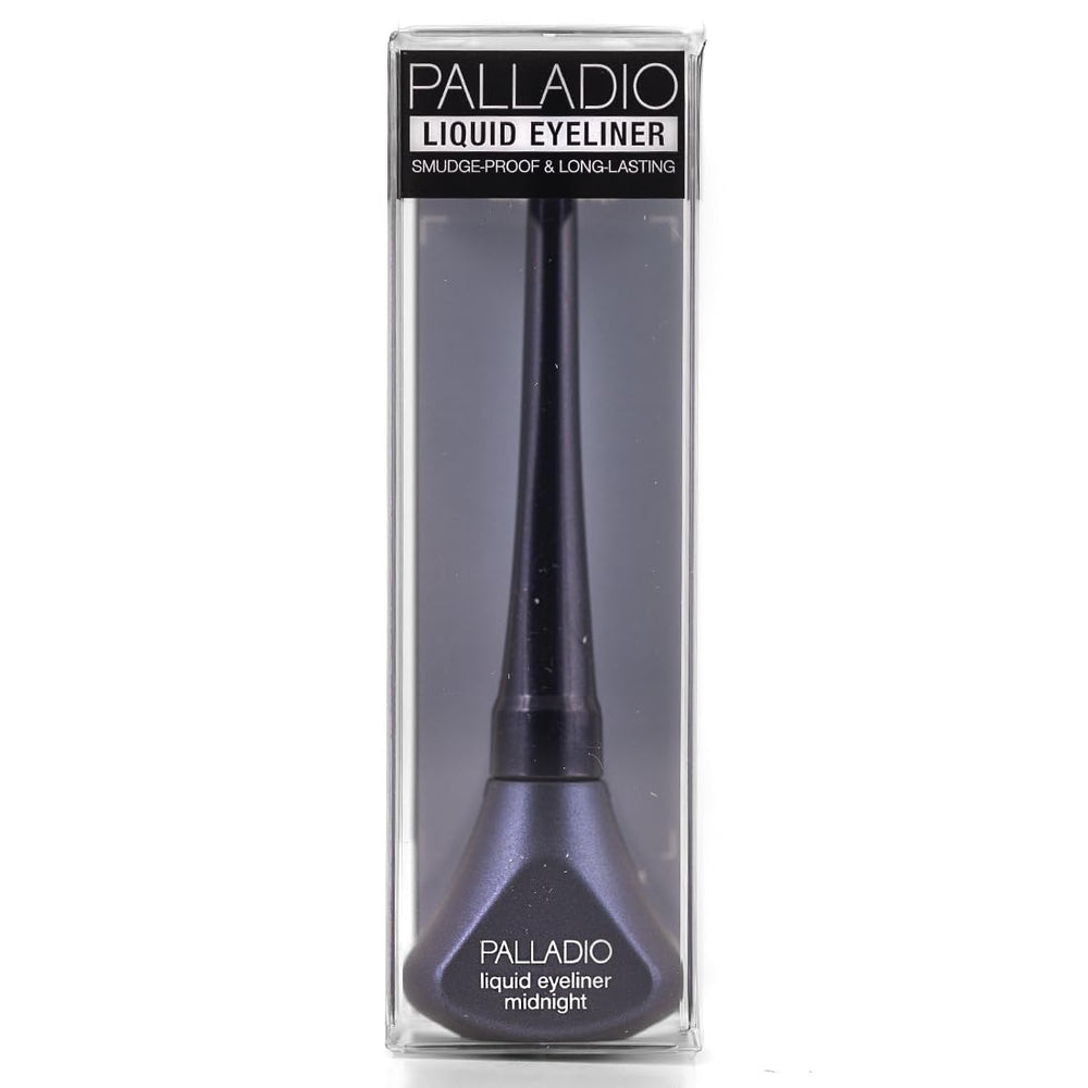 Palladio evening makeup look showing dramatic eyes that stay put