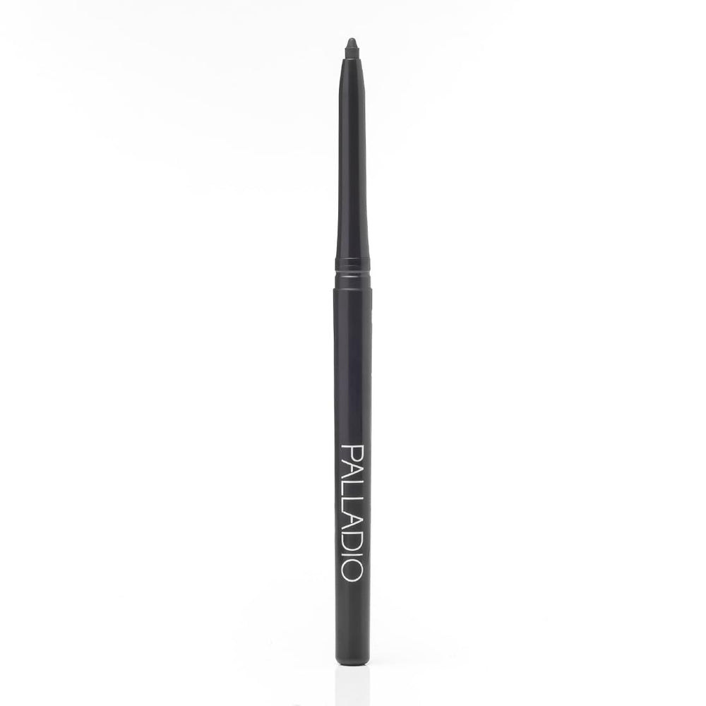 Palladio packaging label close-up showing paraben-free and cruelty-free claims