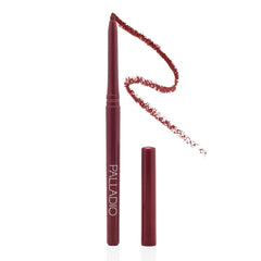 Palladio front view of retractable raisin liner showing slim packaging and rich color