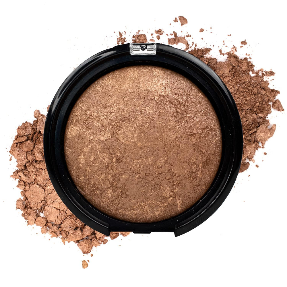 Palladio texture brush swipe demonstrating soft powder payoff and smooth finish