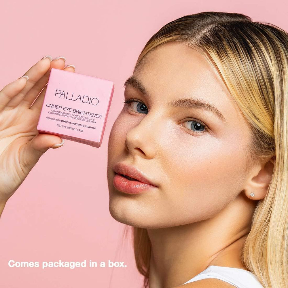 Palladio on bathroom vanity styled for everyday morning routine