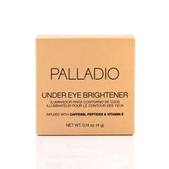 Palladio packaging label close-up showing ingredient highlights and clarity benefit
