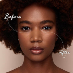 Close-up swatch of Palladio Golden Tan texture demonstrating smooth blendability and coverage