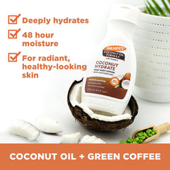 Palmer's cocoa butter lotion close-up texture for intense skin nourishment