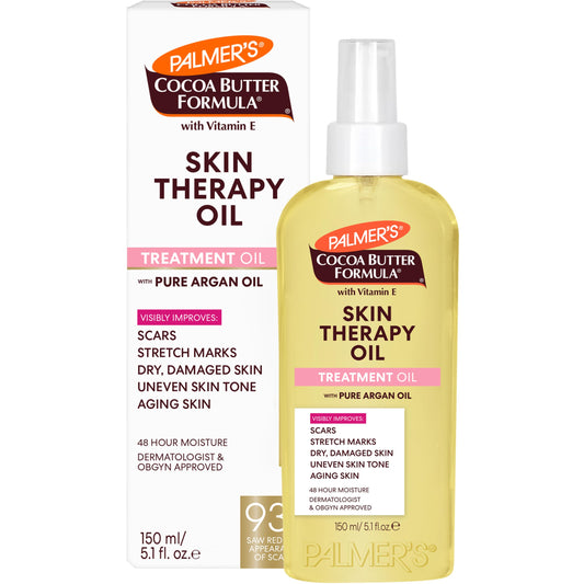 Palmer's front bottle shot showing clean packaging and moisturizing benefits