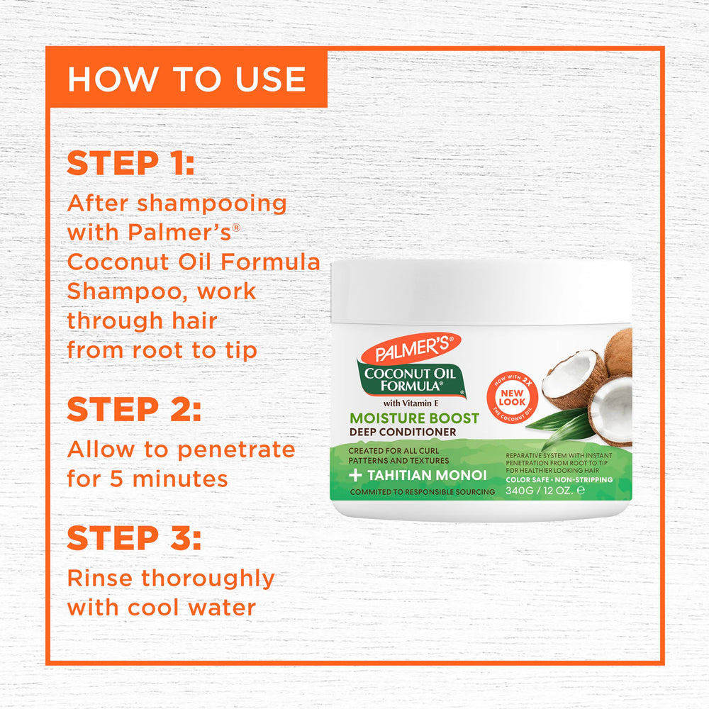 Palmer's being applied to wet hair to detangle and add moisture