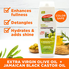Palmer's creamy conditioner on palm showing texture and easy spread