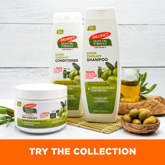 Palmer's on a bathroom shelf in a self-care routine setting