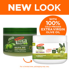 Palmer's open jar showing smooth balm texture for deep conditioning