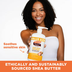 Palmer's applied to forearm showing smoother, softer skin benefit