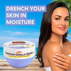 Palmer's cream on hand demonstrating fast absorption and softness