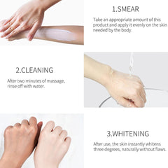 paminify before after skin tone comparison showing reduced dark spots