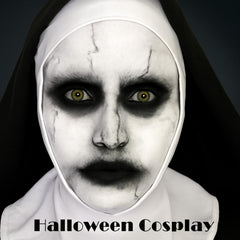 paminify sponge applying white base for skeleton look for fast coverage