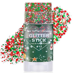 paminify front packaging showing waterproof glitter stick and colors