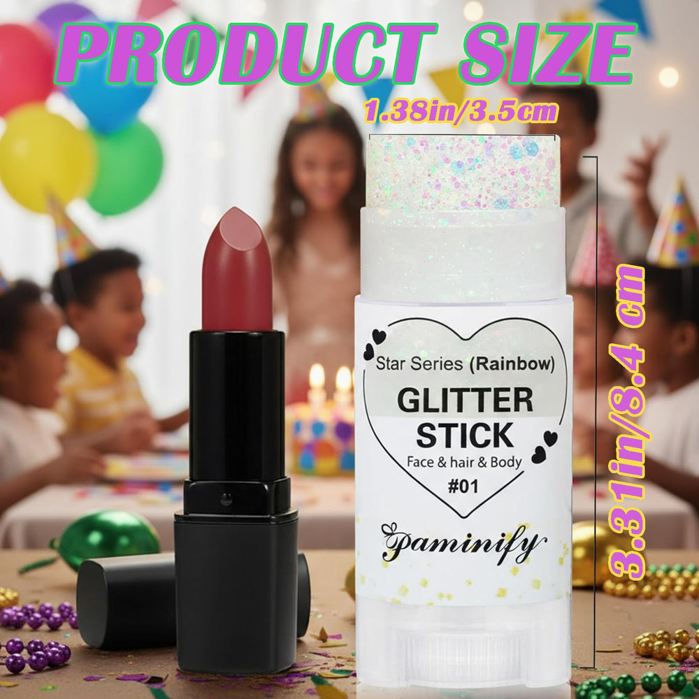 paminify child in costume using glitter stick for safe party sparkle