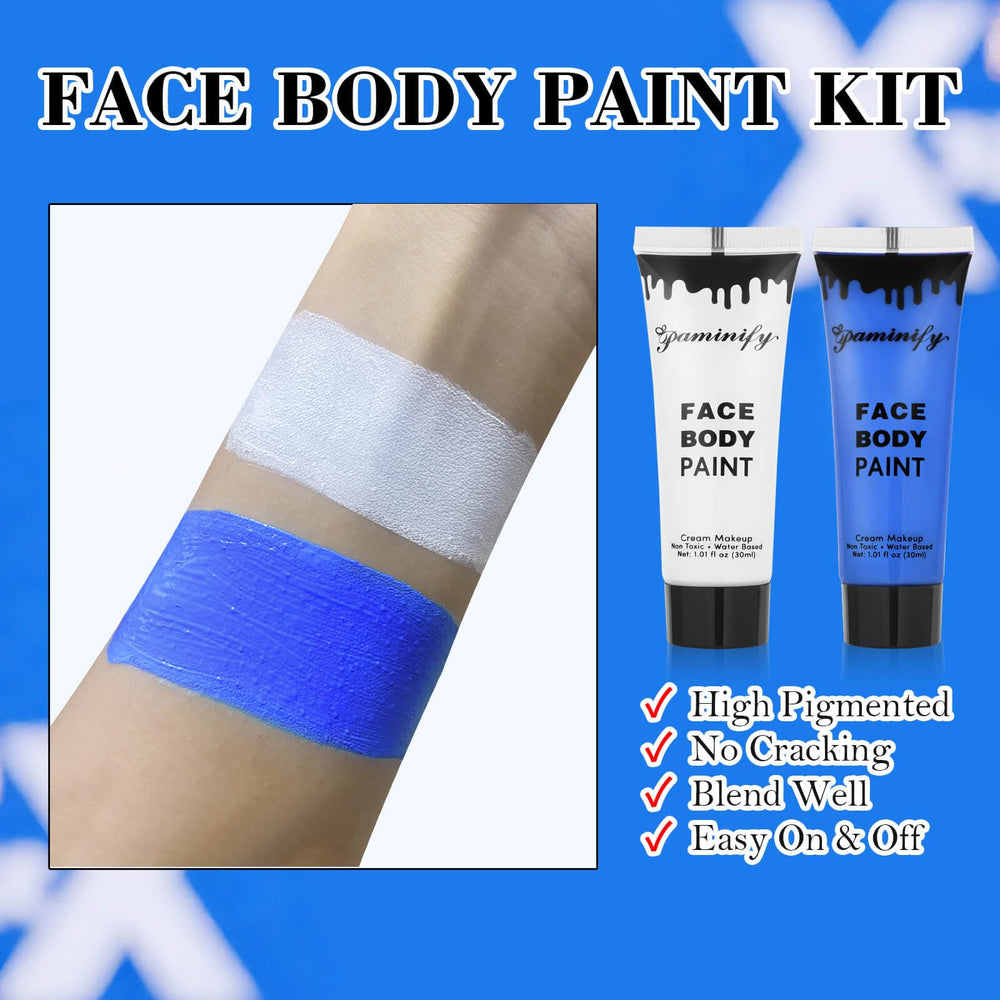 paminify tube held in hand demonstrating compact travel-friendly size