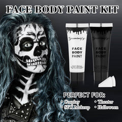 paminify two sponges beside tubes for quick base application and blending