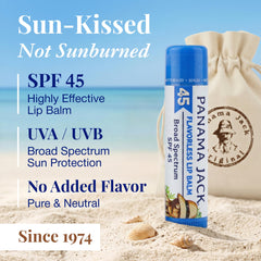 Panama Jack tube open demonstrating easy smooth application benefit