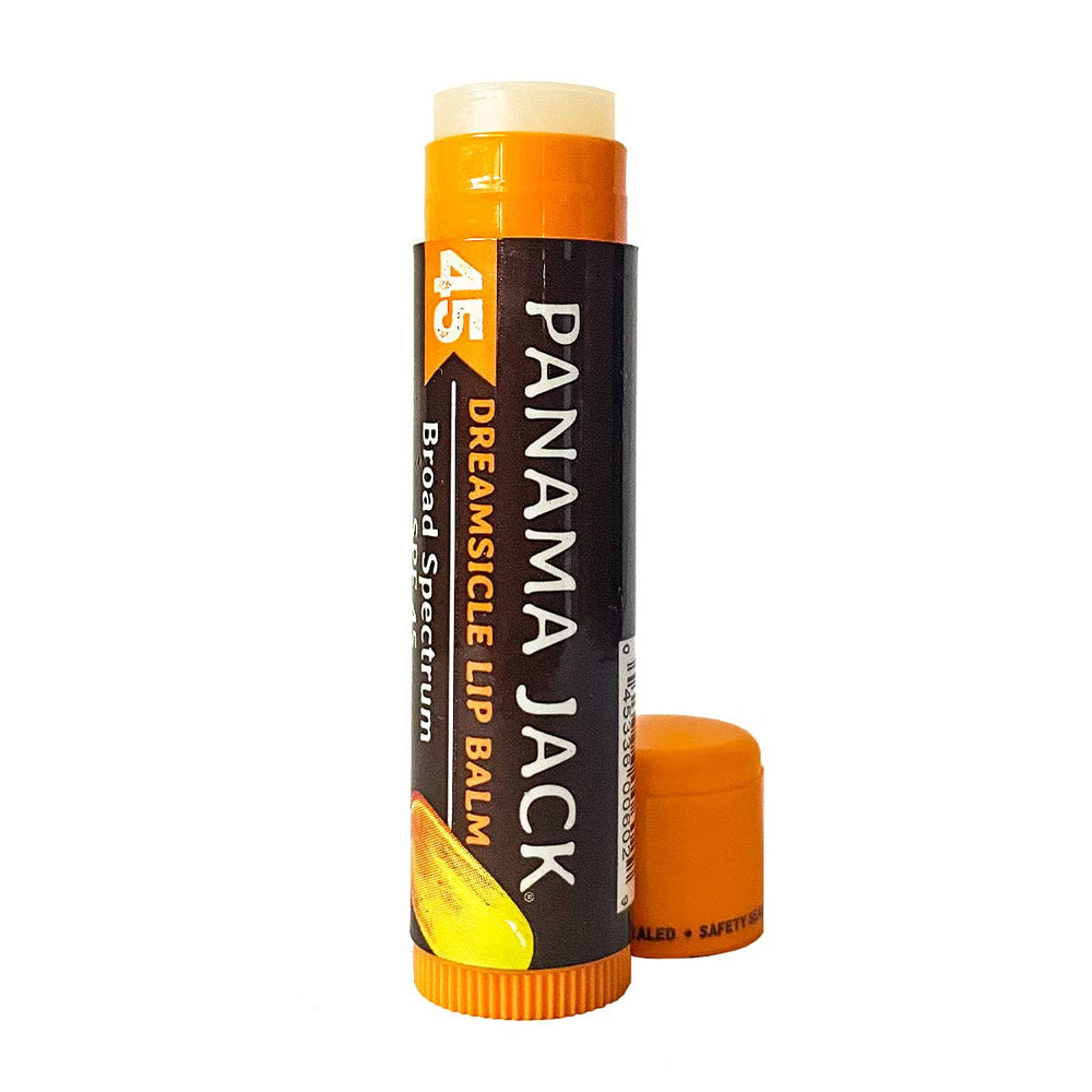 Panama Jack tubes packed in a travel kit demonstrating convenient on-the-go use