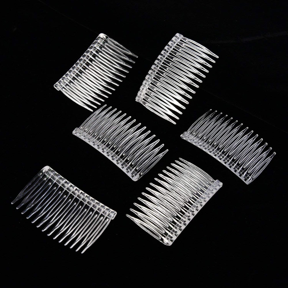 Pangda comb holding fine hair in place showing reliable secure hold