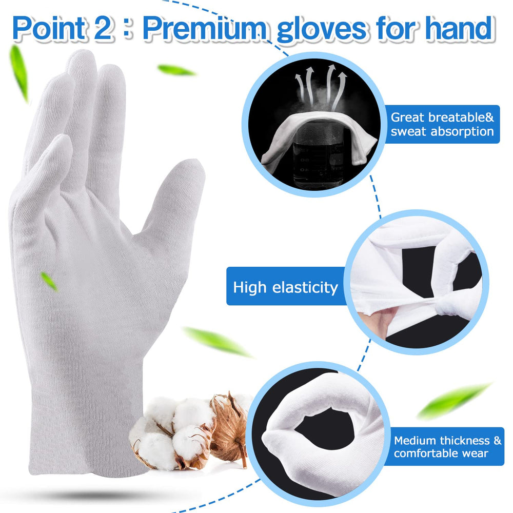 PANGTIKU gloves worn during nighttime skincare to keep lotion in place while sleeping