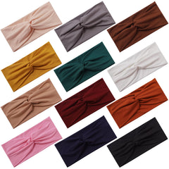 Panleding front packaging showing full 12-color headband set and variety benefit