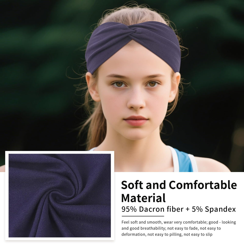 Panleding knotted front styling on mannequin for secure, fashionable hold