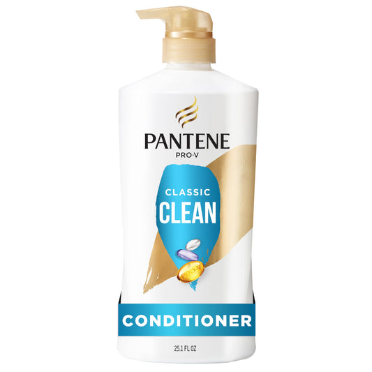 Pantene front packaging showing bottle and product name for quick recognition and benefit
