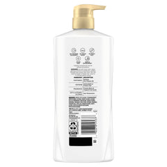 Pantene on bathroom shelf in lifestyle scene for everyday hydration benefit