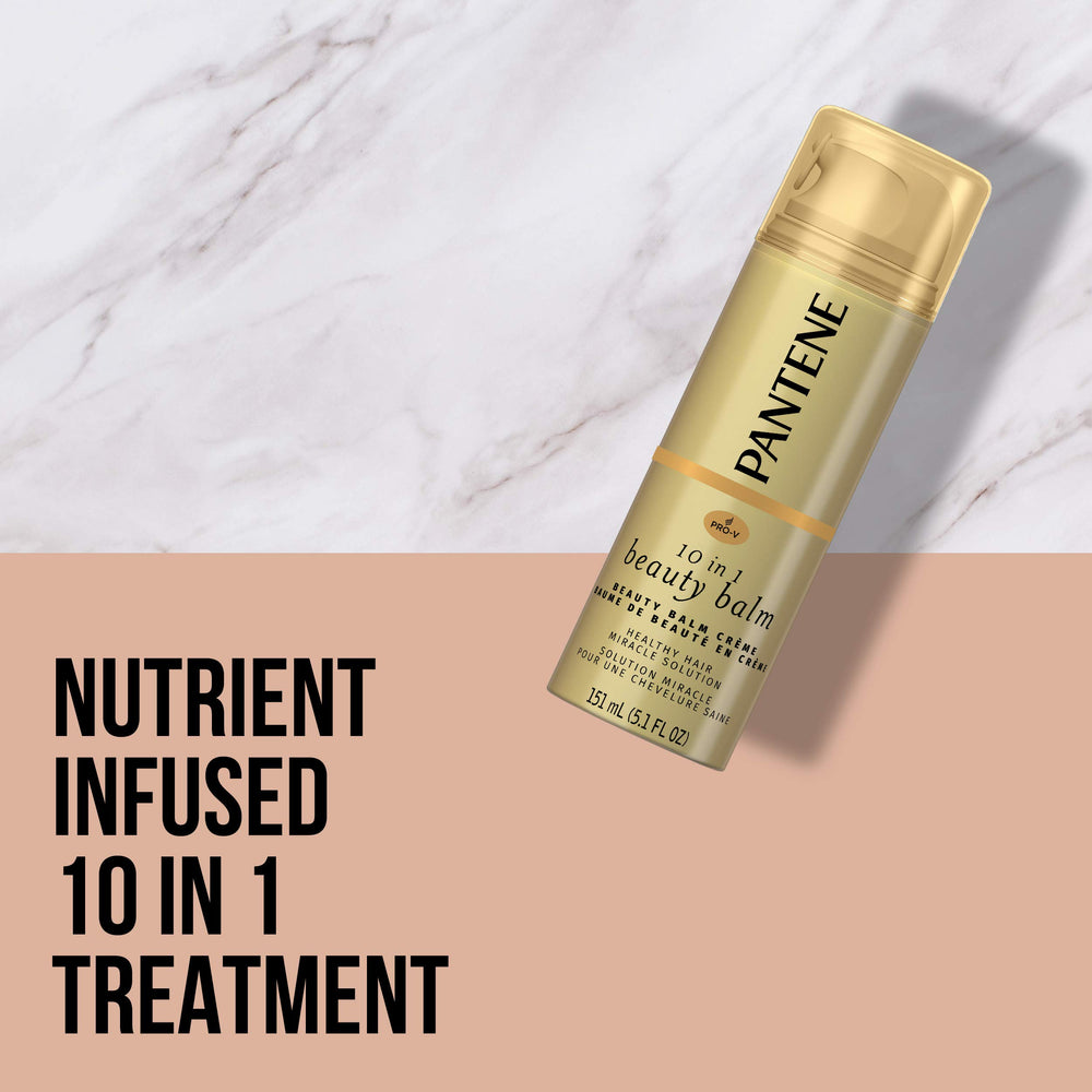 Pantene crème texture close-up demonstrating silky spreadability and lightweight feel