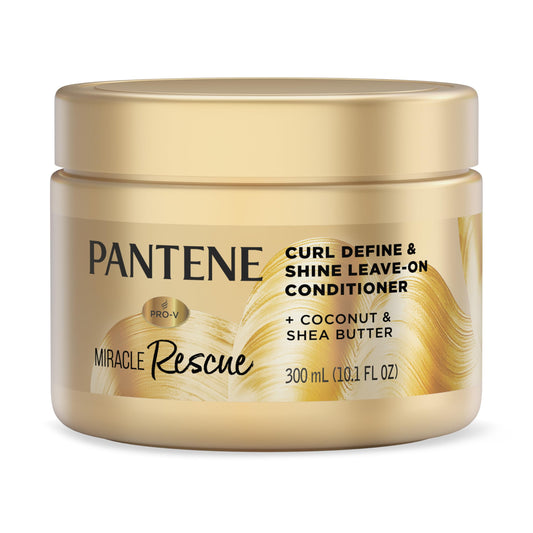 Pantene front bottle showing Miracle Rescue label and clear product benefits