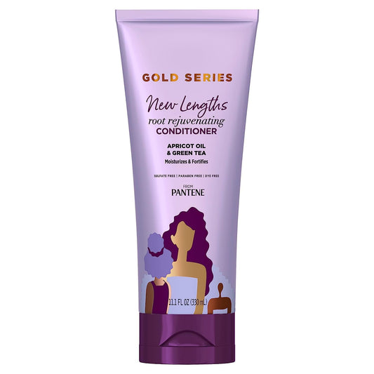 Pantene Gold Series front packaging showing product benefits and size
