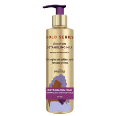 Pantene Gold Series front packaging showing bottle and label, showcasing product trust