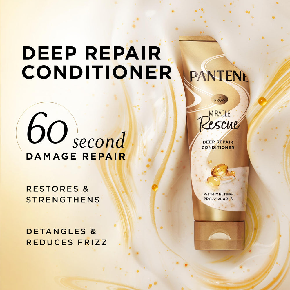 Pantene open cap with melting Pro-V pearls for quick nutrient release