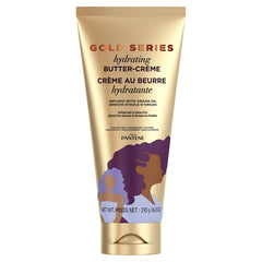 Pantene tube opened showing creamy texture and argan-oil shine for nourishment