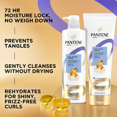 Pantene Pro-V back label with ingredients and usage directions displayed