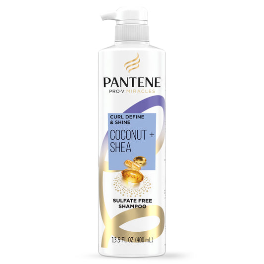 Pantene Pro-V front packaging showing product and curl benefits