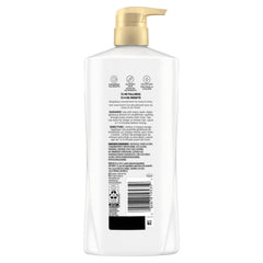 Pantene-treated color-treated hair showing gentle care and visible body benefit