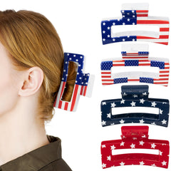 PANTIDE front pack showing four American flag clips, ideal festive accessory