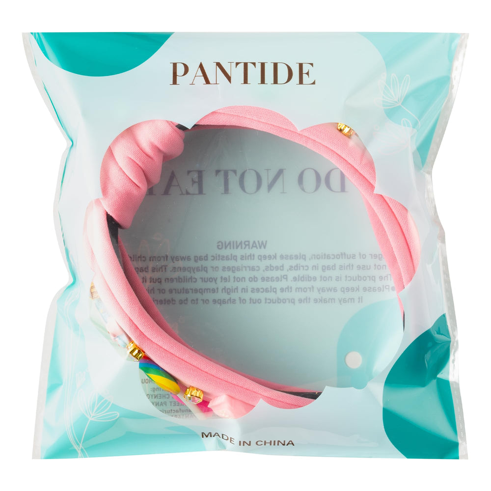 PANTIDE styled flatlay with Valentine props, conveys festive gifting and styling inspiration