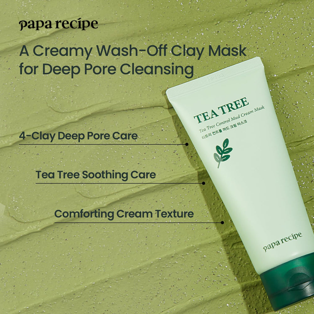 Papa Recipe open jar displaying creamy mask texture and clean packaging benefit