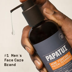 PAPATUI visual of active ingredients representing pore-clearing and hydration