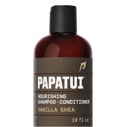 PAPATUI front packaging 18 oz bottle showing clean design and benefits