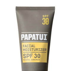 PAPATUI front packaging showing SPF 30 and unscented benefit