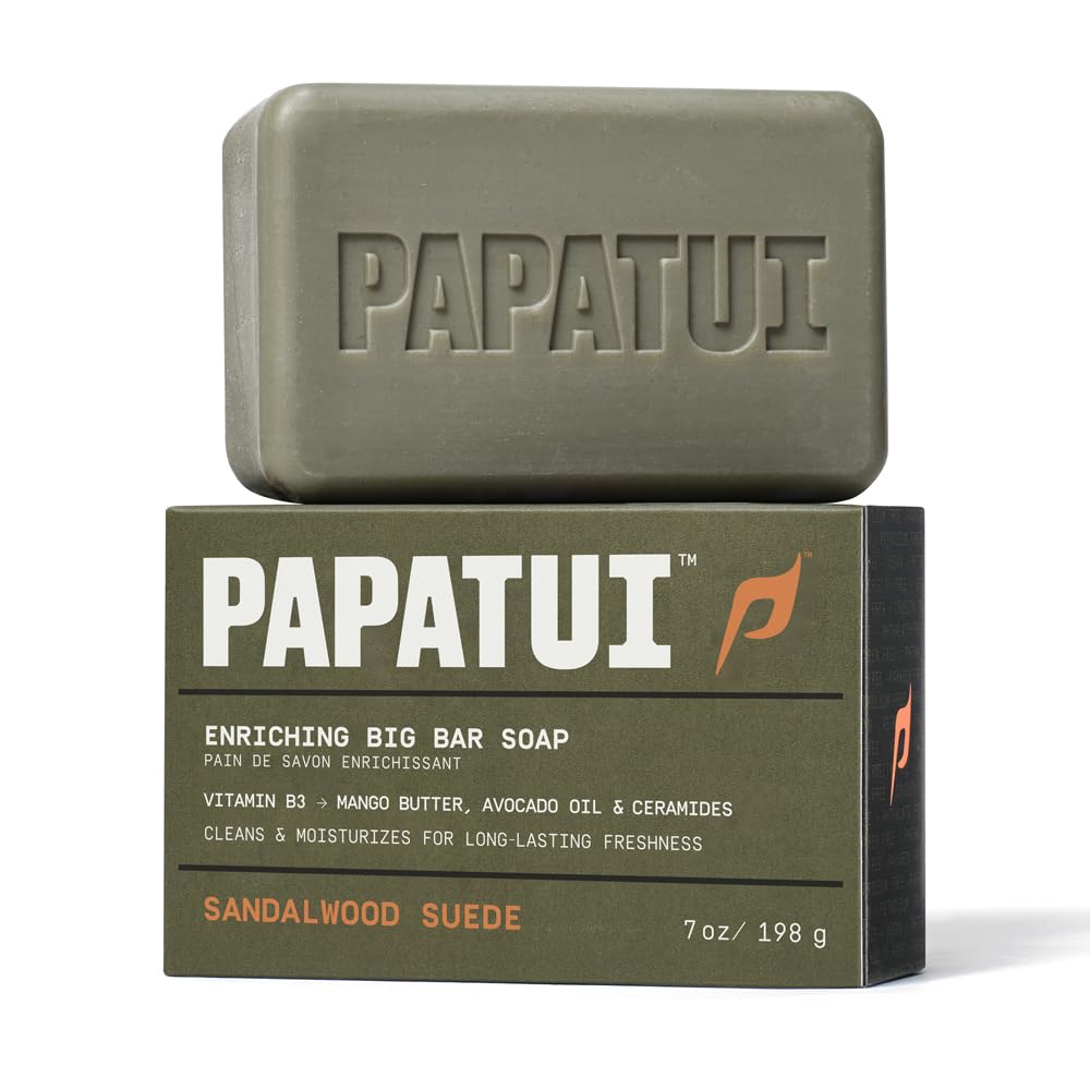 PAPATUI label close-up showing ingredients and cleaner-certification benefits