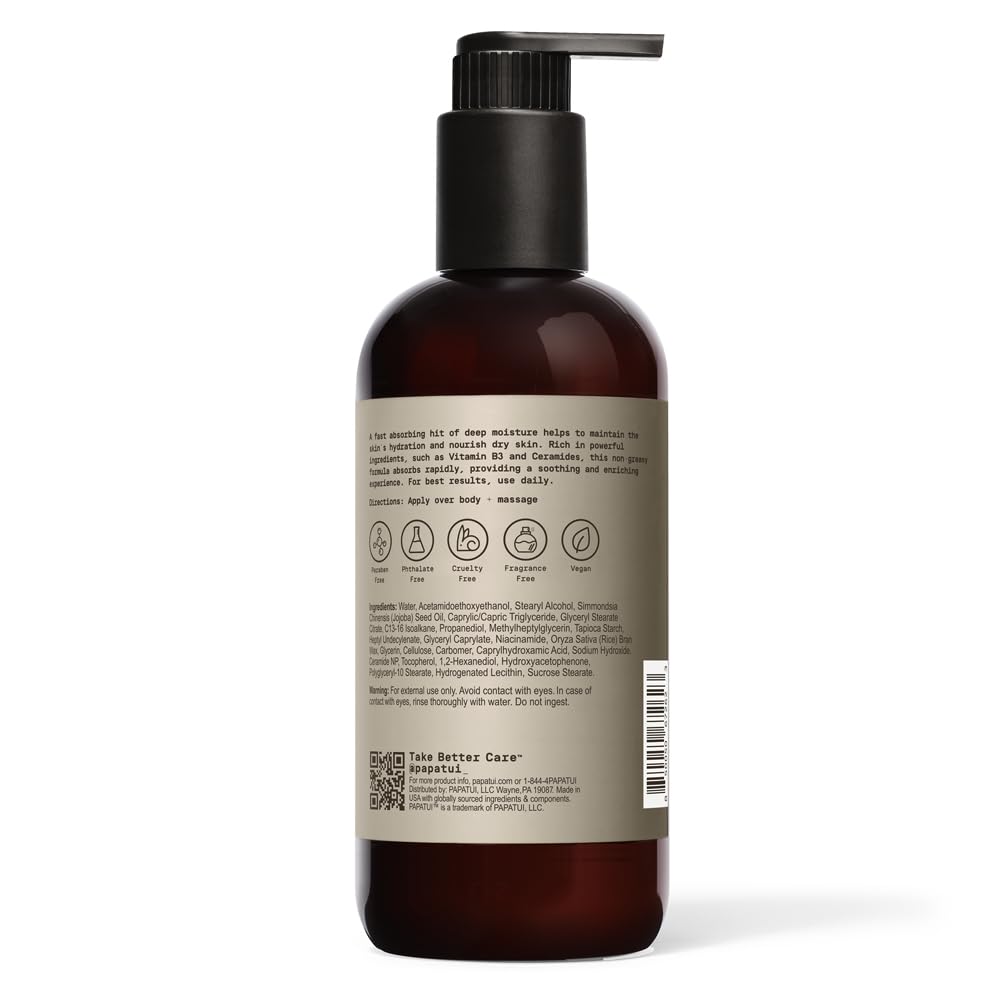 PAPATUI on bathroom counter lifestyle shot showing everyday grooming benefit