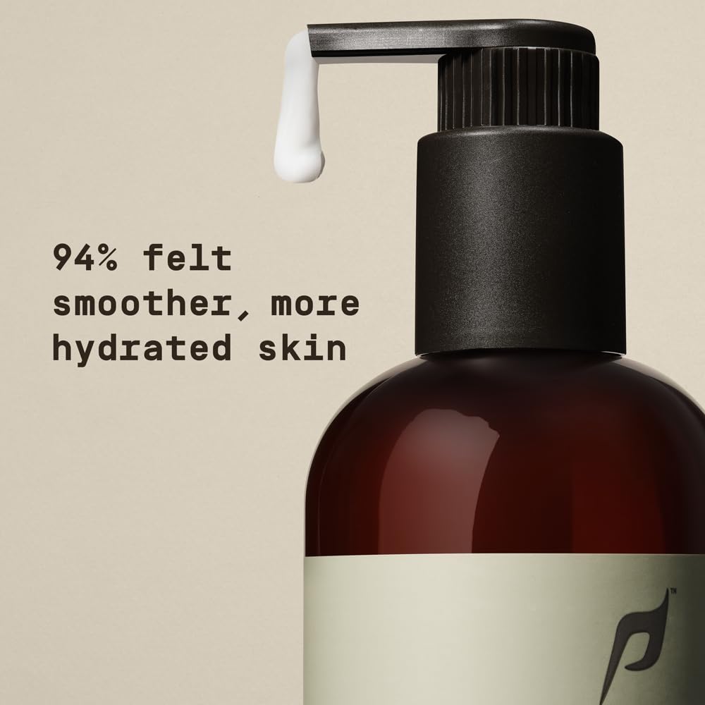 PAPATUI pump dispensing lotion demonstrating quick-absorption benefit