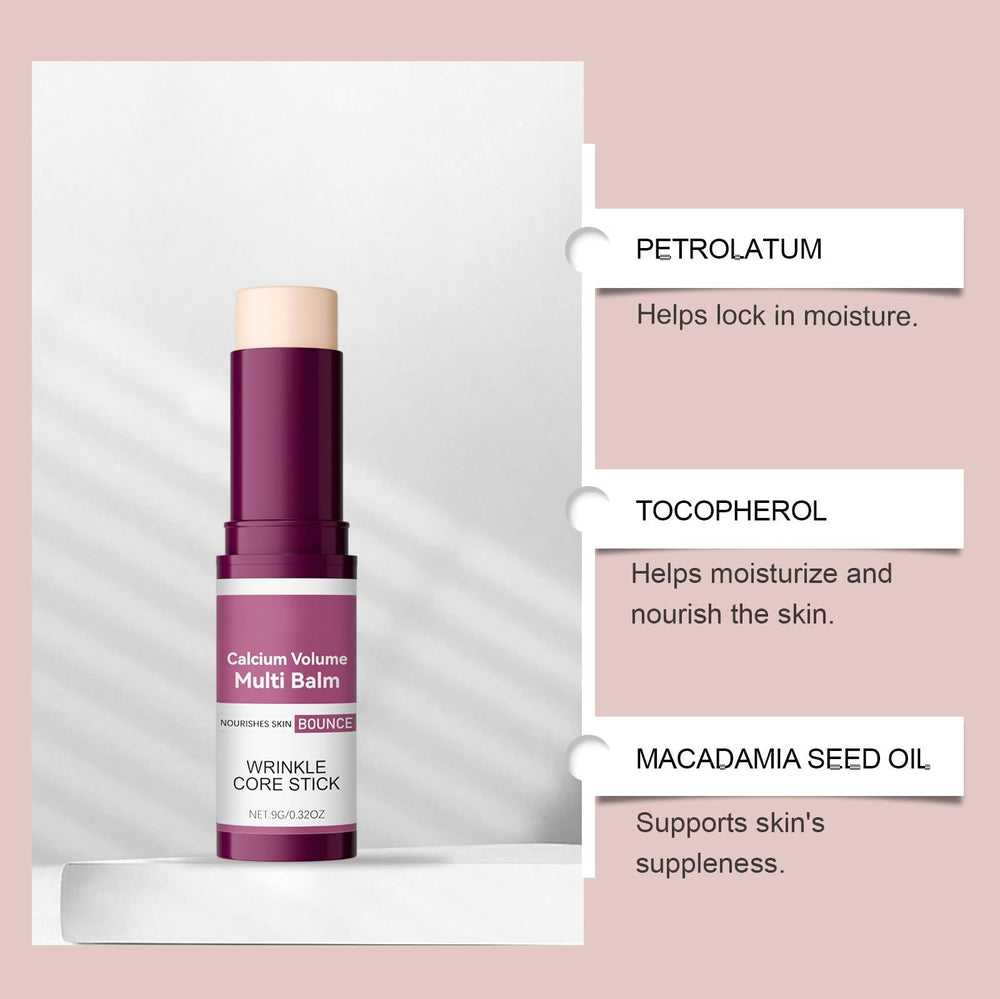 PAQIMAN balm texture close-up revealing creamy finish for smoothing benefit