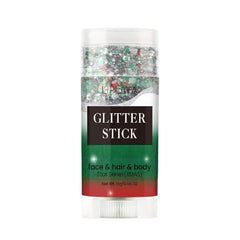 PAQIMAN front view glitter stick showing packaging and color selection benefit