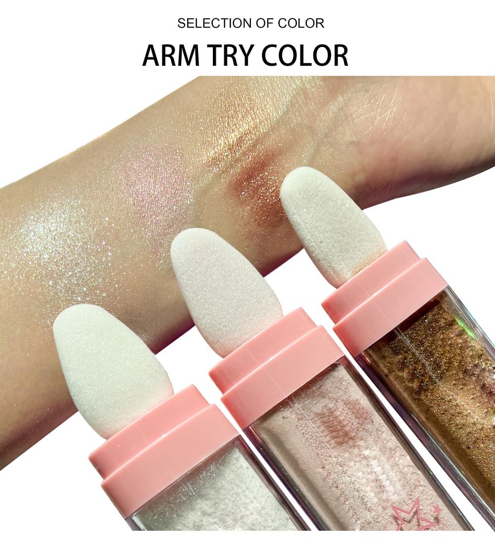 PAQIMAN leg with shimmer highlighting body glow for festival-ready radiance